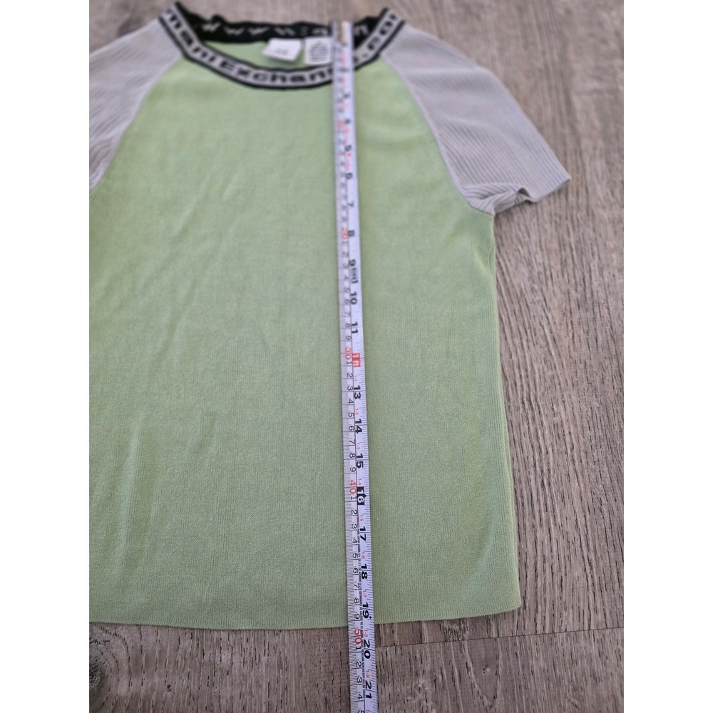 Armani Exchange Top Womens Size Medium‎ Y2K - Picture 7 of 8